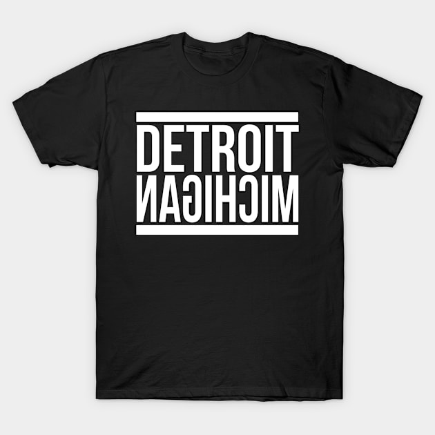 DETROIT MICHIGAN T-Shirt by YourLuckyTee